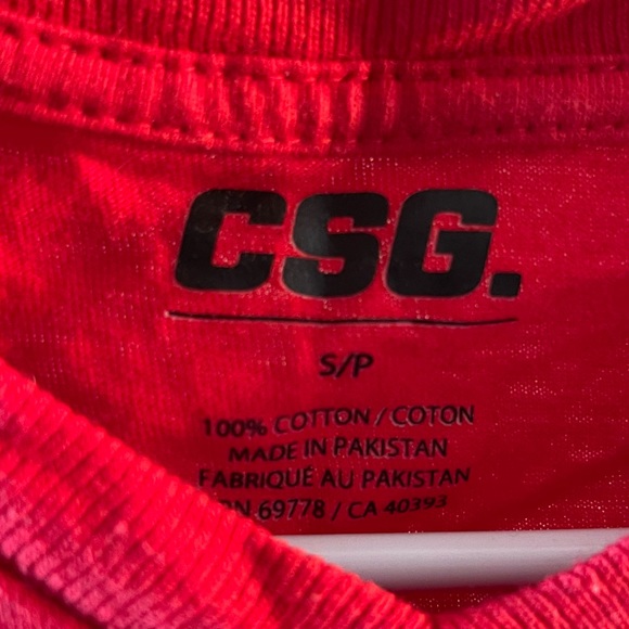 CSG Small Custom Hand Painted V-Neck - Picture 3 of 3